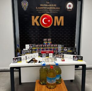 Yasa Dışı Alkol ve Gümüş Kaçakçılığına Yönelik Operasyon