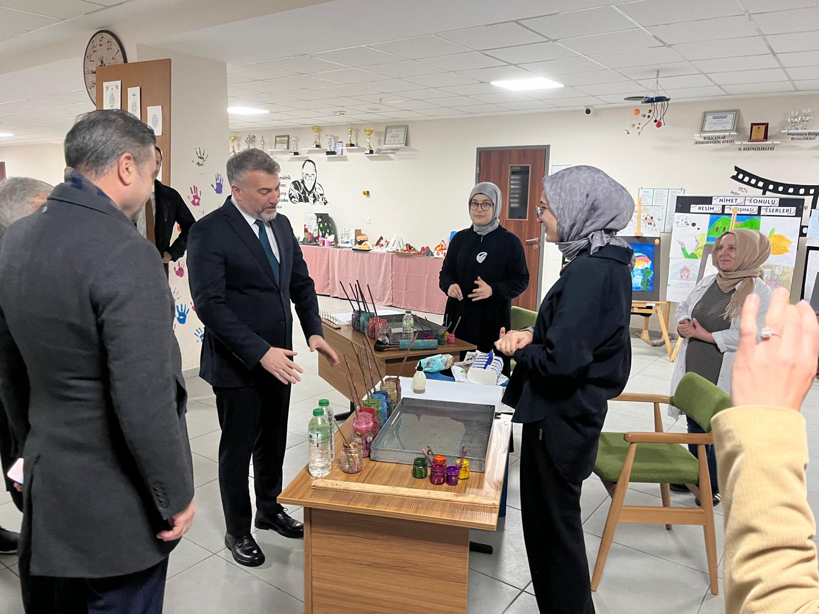 Talim ve Terbiye Kurulu Başkanından Zehra Ekşinozlugil Kız Anadolu İmam Hatip Lisesi’ne Ziyaret