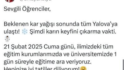 Yalova Valisi Dr. Hülya Kaya,