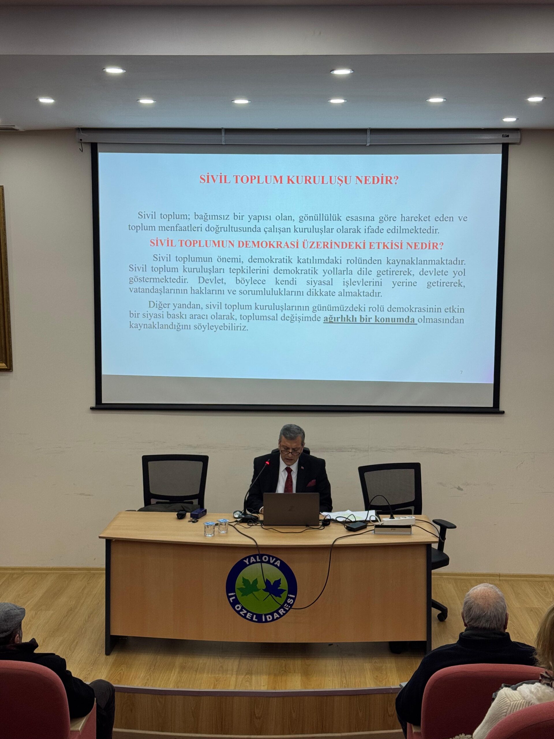 Sivil Toplum Kuruluşlarına Yönelik Rehberlik Eğitimi Düzenlendi