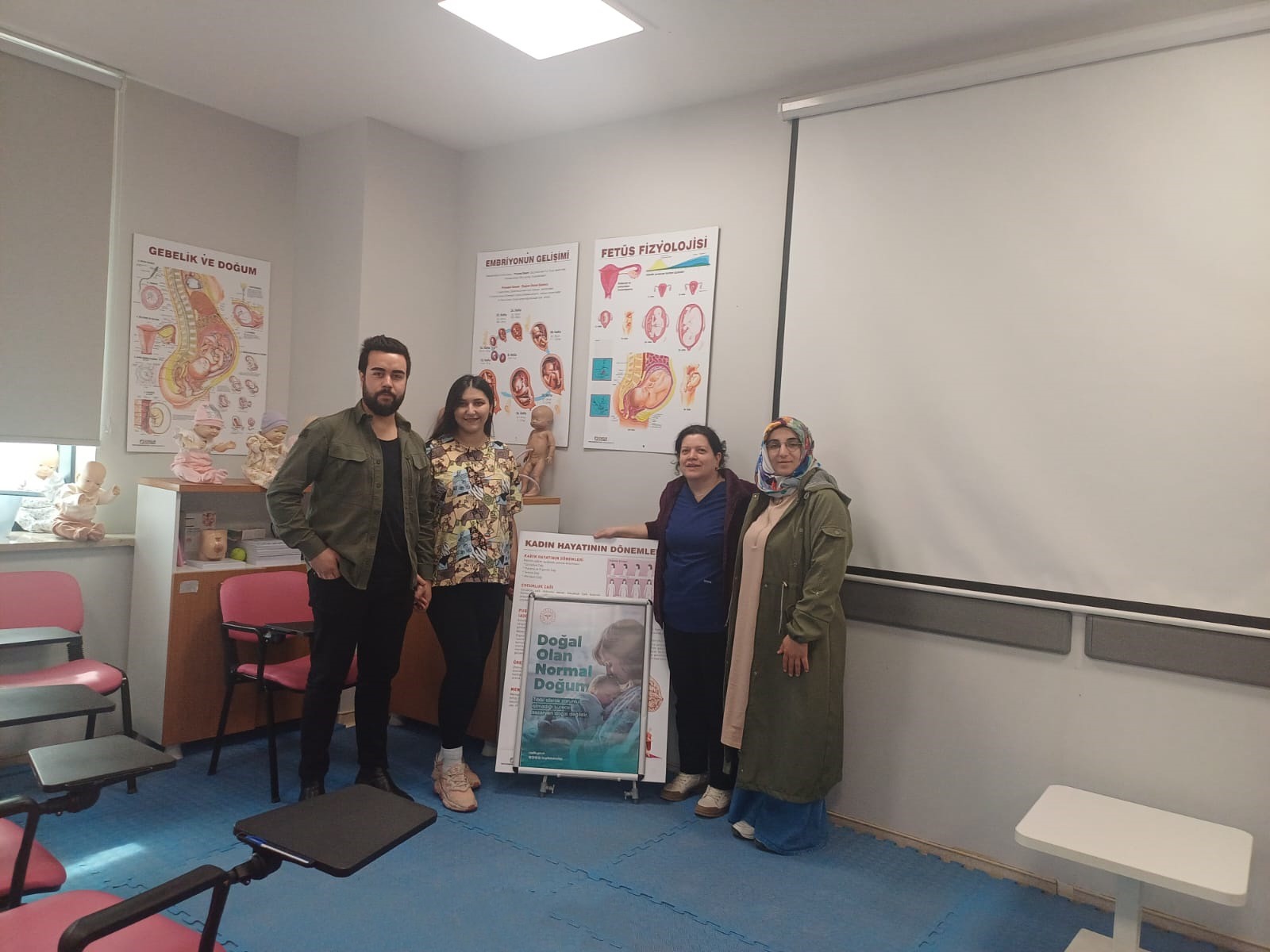 Gebe Okulu’nda Eşli Eğitimler Devam Ediyor