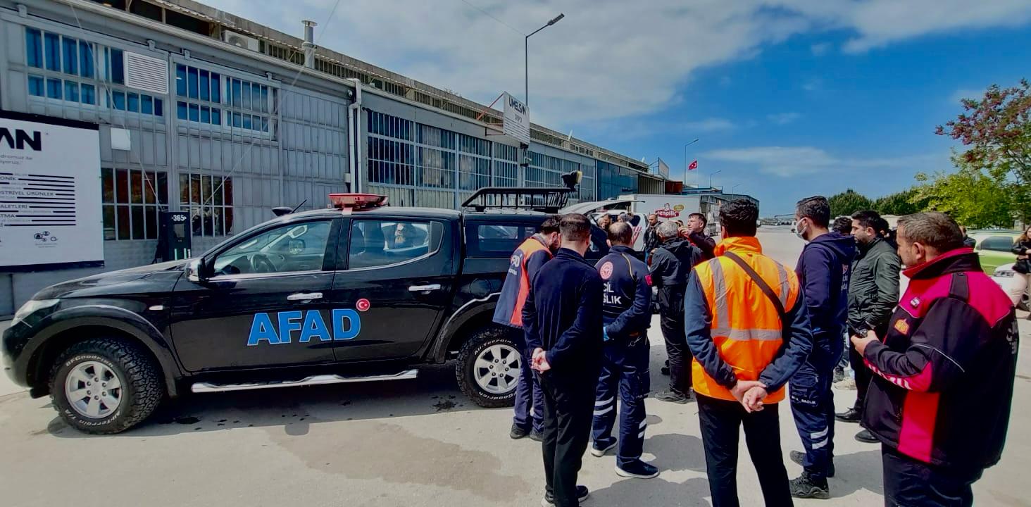 Çiftlikköy Sanayi Bölgesi’nde Kimyasal Maddeli Alarm: Ekipler Anında Müdahale Etti