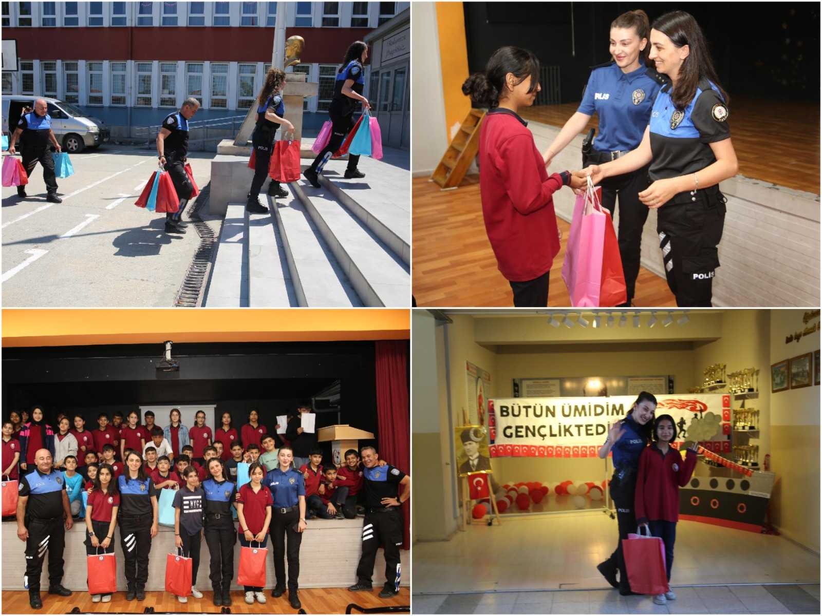 Yalova Emniyet Müdürlüğü ve Kızılay’dan Bayramda Anlamlı İş Birliği: Çocuklara Bayram Sevinci Yaşatıldı