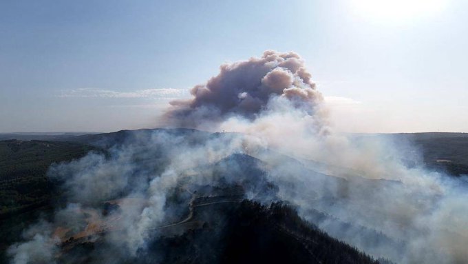 Çanakkale’de Orman Yangını Büyüyor: Tahliye Edilen Köy Sayısı 5’e Yükseldi