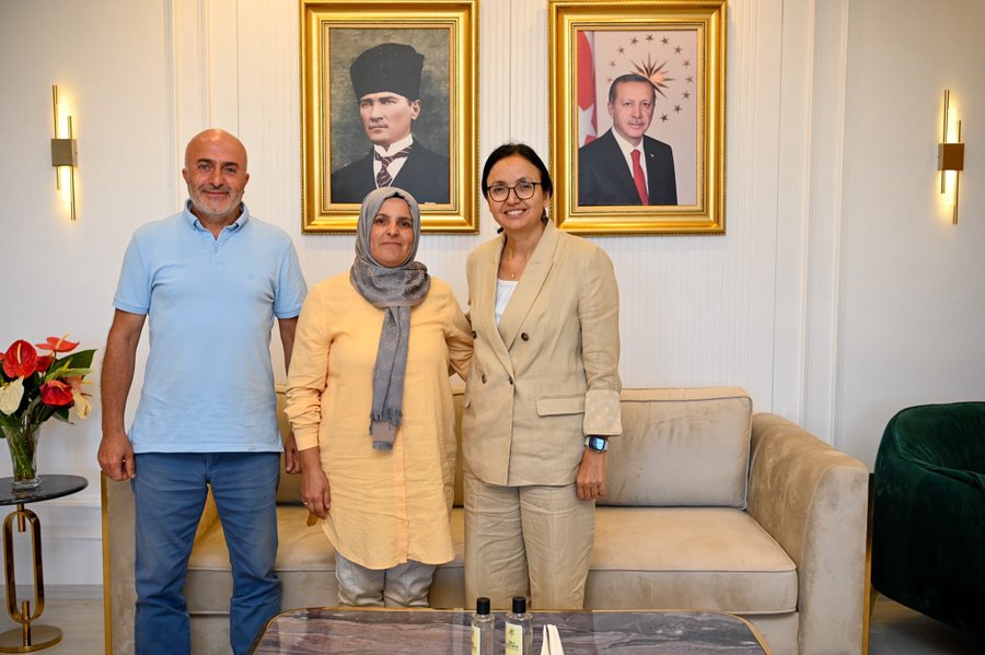 Avrupa Türk Engelliler Birliği Başkanı Cemil Çelik’ten Vali Hülya Kaya’ya Ziyaret