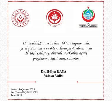 Yalova, yaşlılık politikalarının yerelde