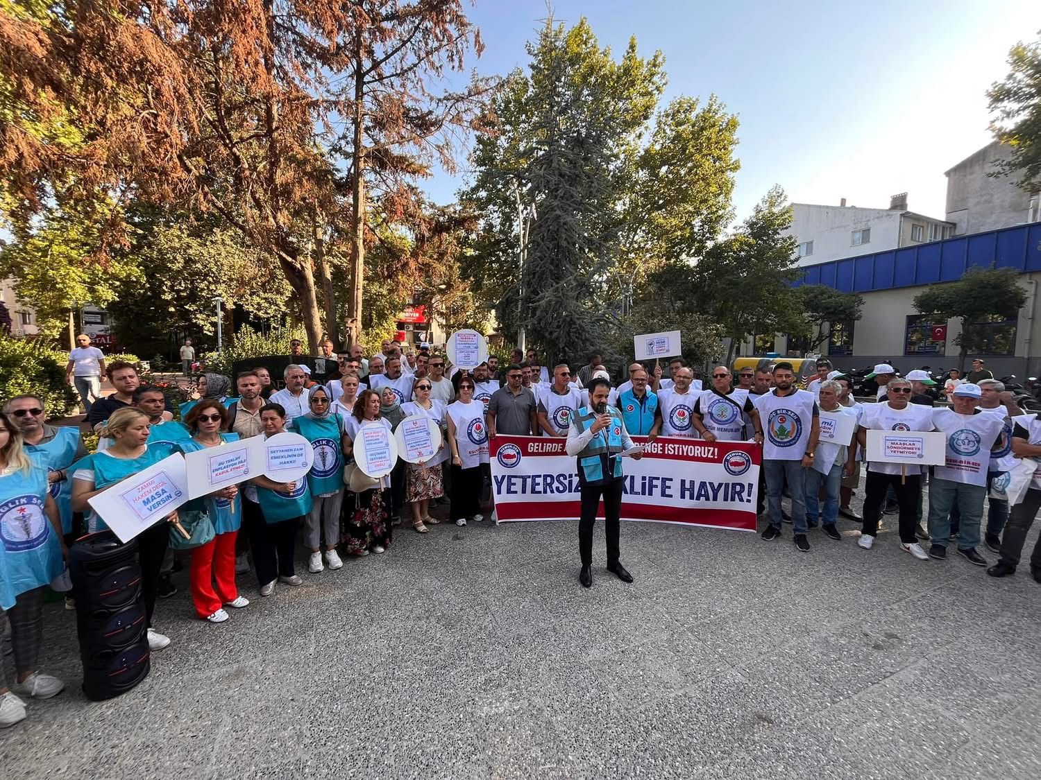 Memur-Sen Yalova’dan “Yetersiz Teklife Hayır” Eylemi