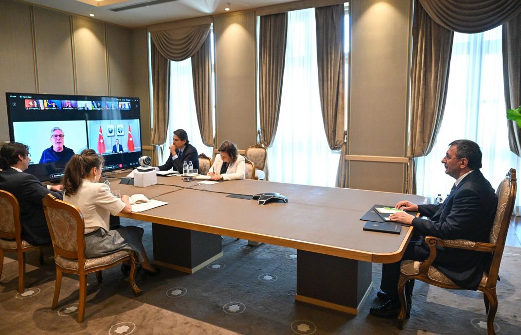 Cumhurbaşkanı Yardımcısı Yılmaz’dan Ukrayna İçin Barış Mesajı