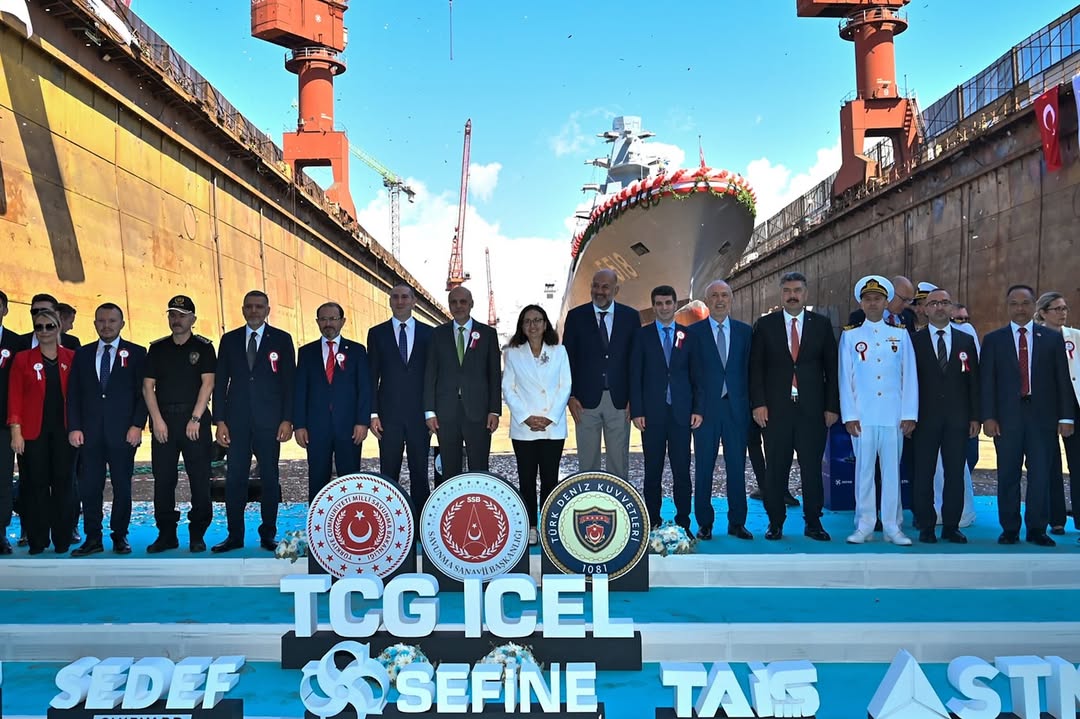 Yalova Valisi Dr. Hülya Kaya, TCG İçel’in Denize İndirilme Törenine Katıldı