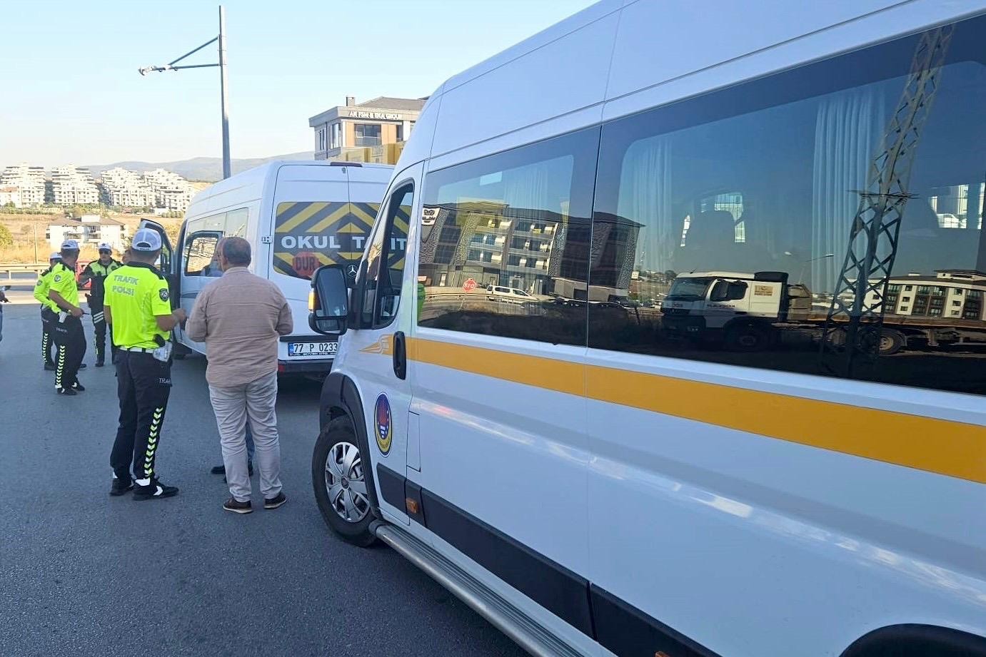 Yalova’da Okul Servislerine Sıkı Denetim: 50 Araç ve Şoföre Ceza, 4 Araç Trafikten Men