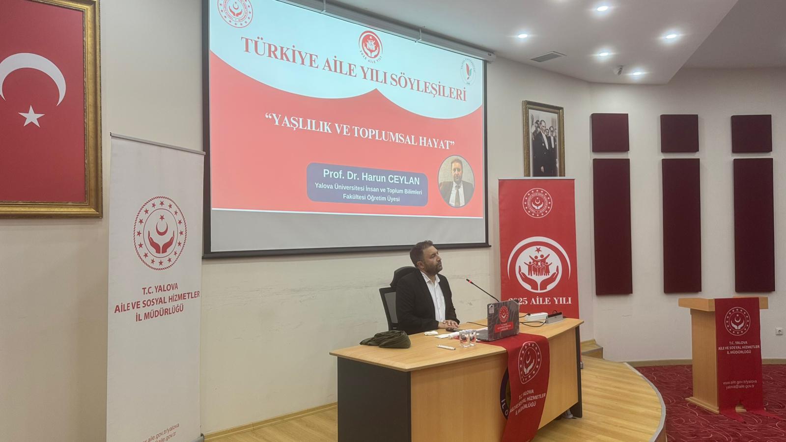 Yalova’da 2025 Aile Yılı Kapsamında “Yaşlılık ve Toplumsal Hayat” Söyleşisi Düzenlendi