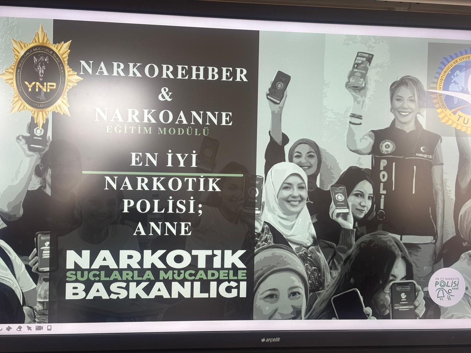 Yalova’da ADEM Kursiyerlerine “Madde Bağımlılığı ile Mücadele” Eğitimi