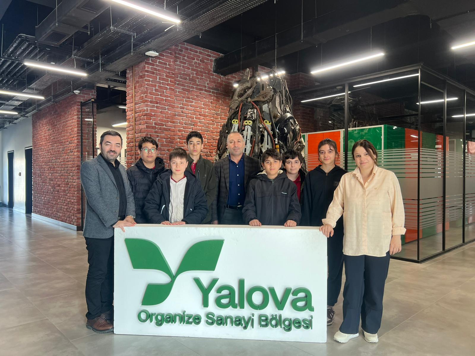 Yalova Makine İhtisas OSB’de Gençlere Tanıtım