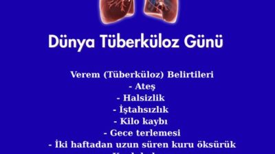 &nbsp; Uzmanlar Verem Belirtilerine Karşı