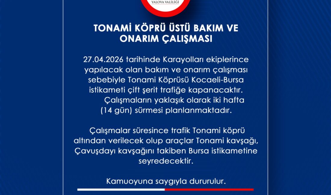 YALOVA / TEKHA Karayolları