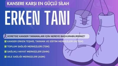 &nbsp; Erken Teşhis Hayat Kurtarır