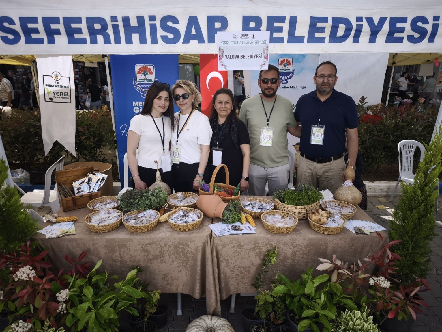 Yalova Belediyesi, Yerel Tohumları Seferihisar’daki Takas Şenliği’nde Tanıttı