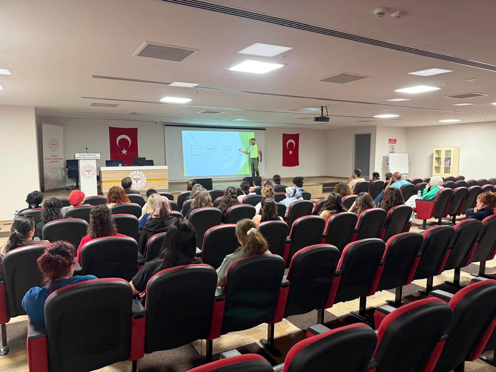 Yalova’da Sağlıklı Hayat Saatleri Projesi Kapsamında İlk Eğitim Düzenlendi