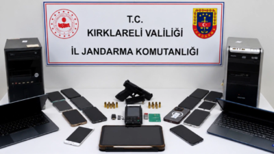Kırklareli merkezli 7 ilde jandarma
