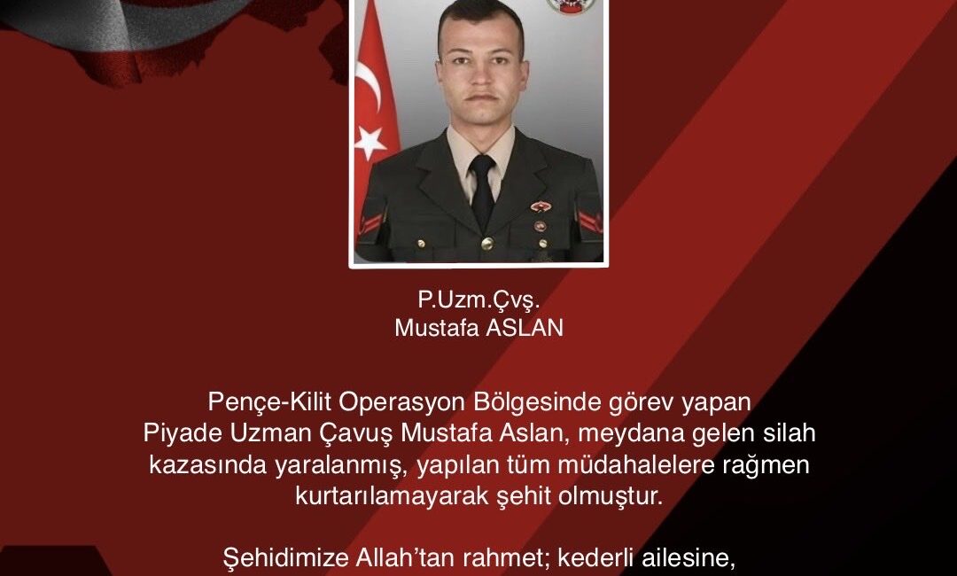 Pençe-Kilit Operasyon Bölgesi’nde görev