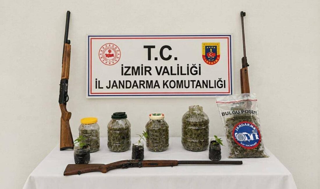 Ödemiş’te Uyuşturucu Ve Silah Operasyonu: 1 Tutuklama