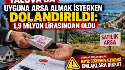 Yalova’nın Çiftlikköy ilçesinde uygun fiyatla